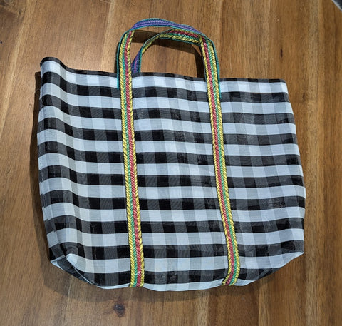 KA-TSI BAG(BLACK & WHITE CHECKED)