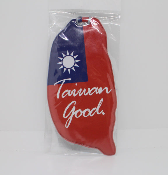 Luggage Tags-Island Outline of Taiwan